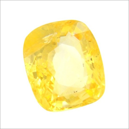 Certified Yellow Sapphire Gemstone- Pukhraj Birthstone
