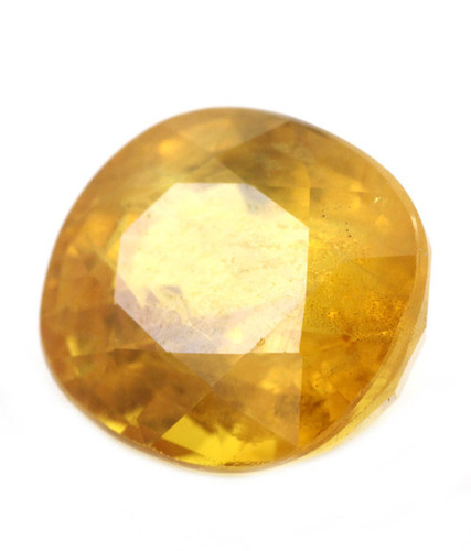 Natural Pukhraj-Yellow Sapphire Gemstone