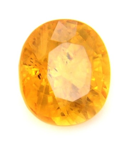 Ceylon Mines Yellow Sapphire Gemstone Certified