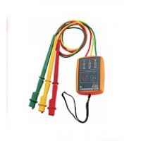 Phase Rotation Meter - ABS Plastic, 100x70x30 mm, 480V Input | Digital Display, Phase Detection, Rotation Indication, Easy Operation