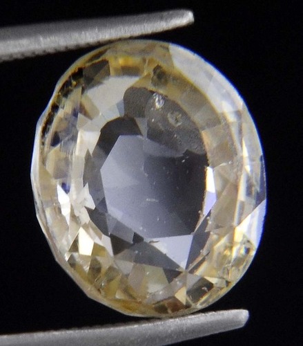Certified Oval Shape Pukhraj Gemstone