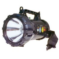 Heavy Search Light - ABS Plastic, 35x15x10 cm, 10000 lm, 1000m Beam Distance | High Intensity, Long Range, Durable, Portable, Battery Powered