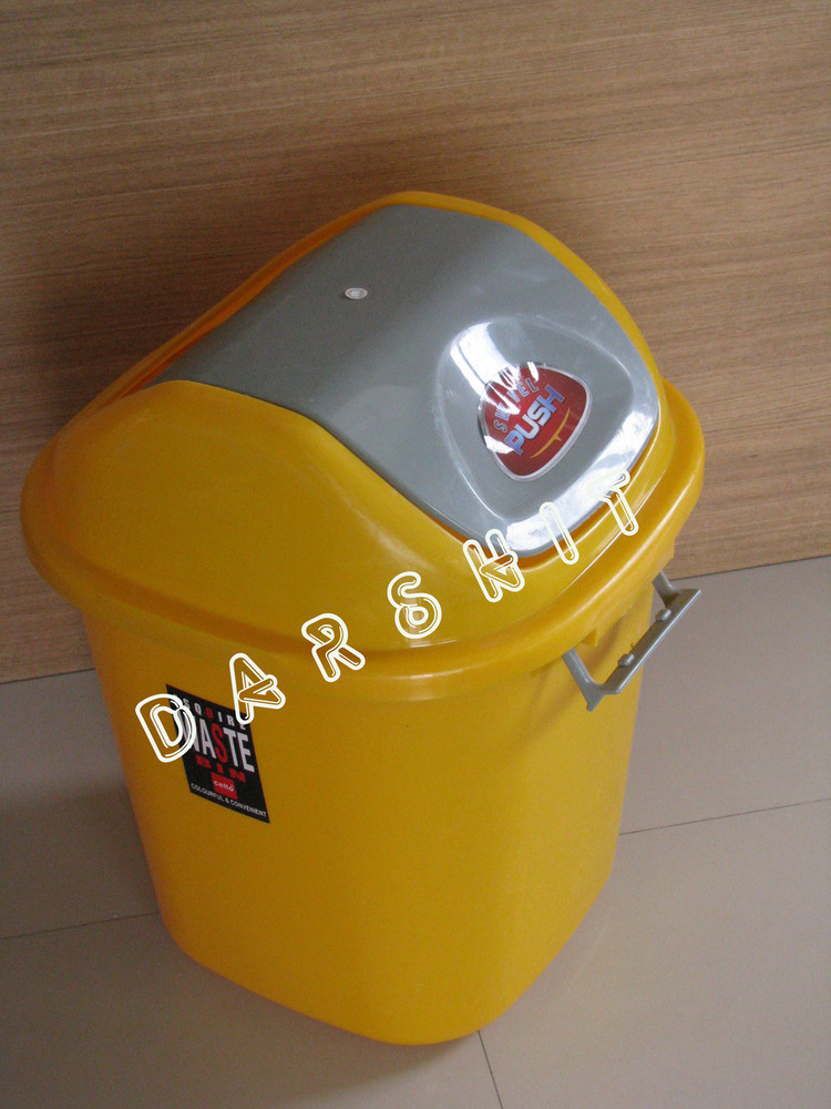 Waste Bin with Flap Lid