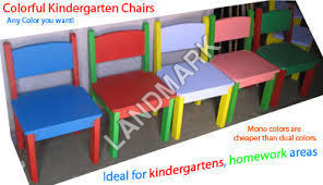 Colorful Kindergarten Chair