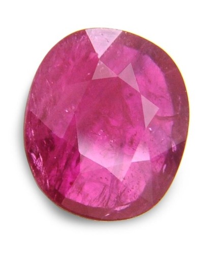 Certified Precious New Burma Ruby Gemstone