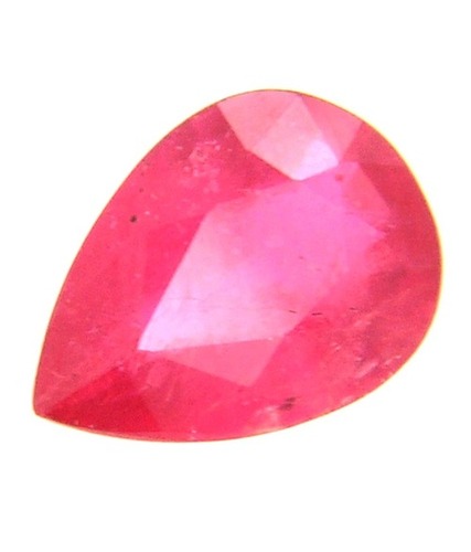 Pear Shape Astrology Ruby Gemstone