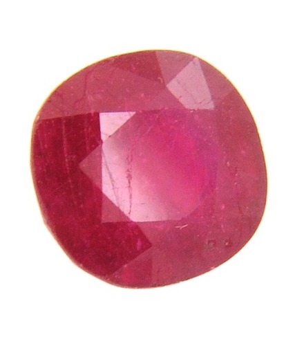 Oval Cut Astrology Ruby Gemstone