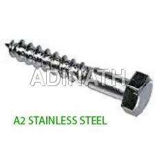 SS304 / 316 Hex Coach Screws