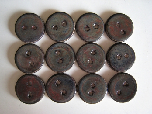 Metal Flower Buttons