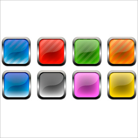 Metal Glass Buttons