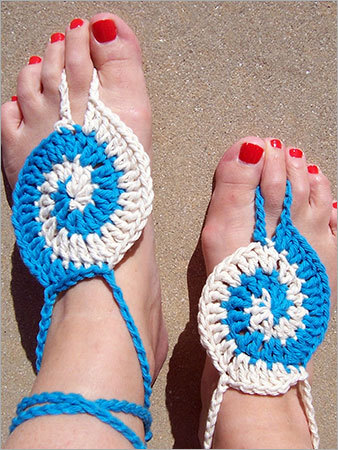 Handmade Crochet Sandal