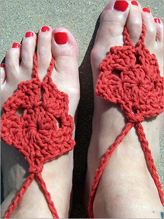 Crochet Sandal