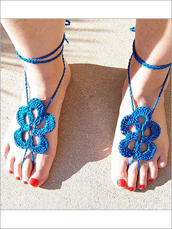 Crochet Ladies Sandal