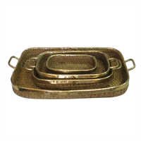 Cane Rectangular Tray