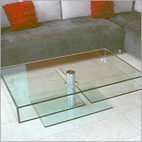 Rectangular Glass Table