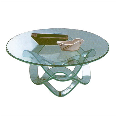 Glass Round Table