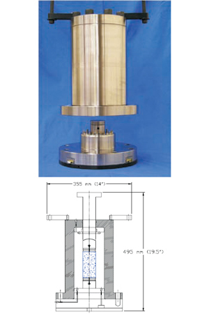 High Pressure Triaxial Cell