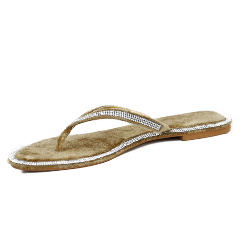Designer Camel Brown Daily Wear Slip on