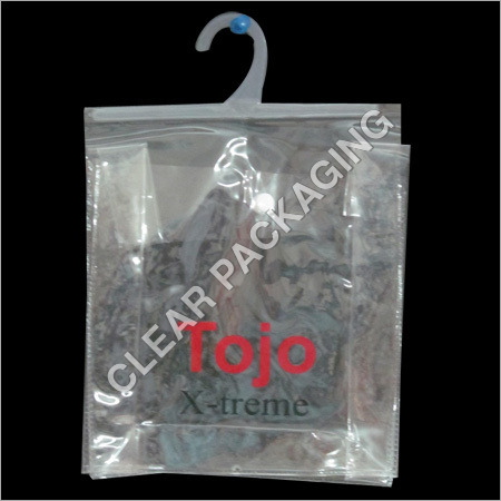 PVC Plastic Hanger Pouch