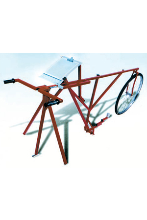 Merlin EKE 570 - Steel, 26 Inch Wheels, Red | Easy Transport, Data Recording, Precise Measurements, 15 kg Load Capacity