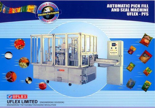 Pick Fill Seal Machine - Automatic PLC Control, Computerized Efficiency with Integrated Features