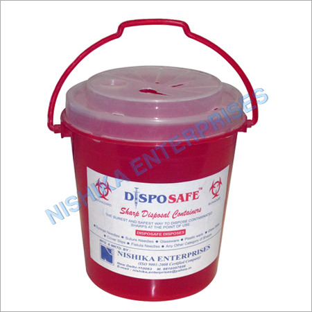 Disposal Medical Sharps Containers (with Handle)