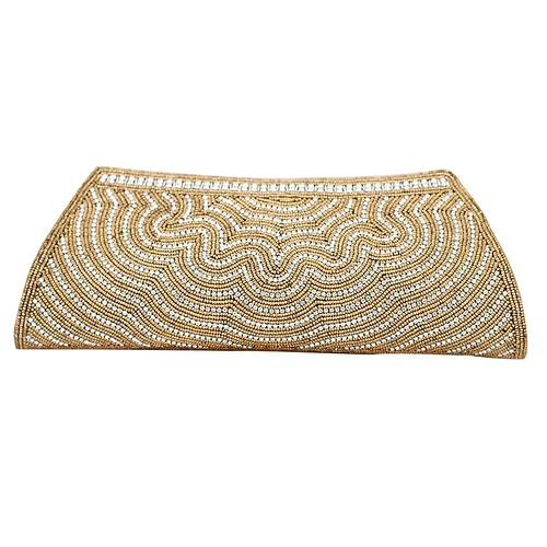 Handmade Golden Clutch 