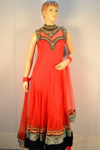 Anarkali Net Suit