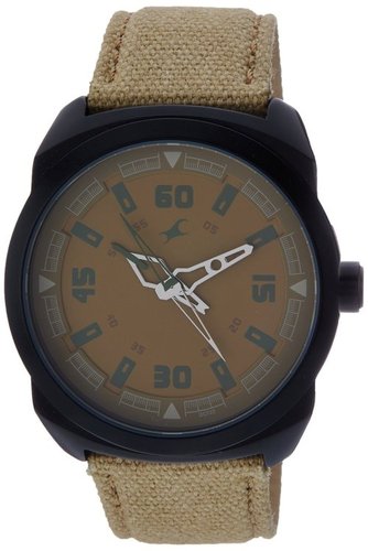 Fastrack OTS Explorer Analog Men's Watch Brown Dial  - 9463AL06
