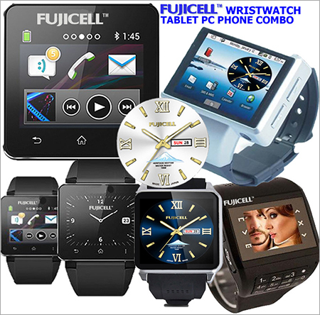 Fujicell Watch Phone Frontside Wrist Watches