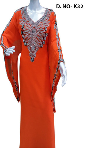 orange kaftan