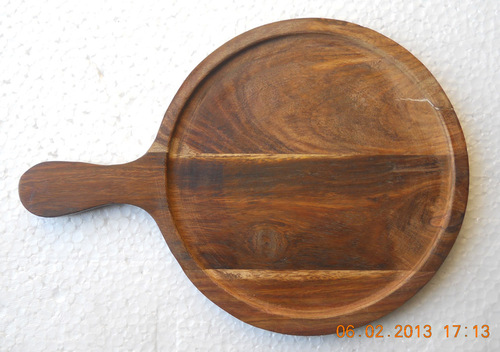 PIZZA SERVING BAT DEEP - WOODEN