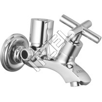 Bib cock two way with Flange