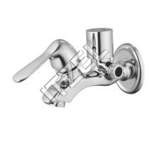 Bib cock two way with Flange