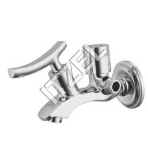 Bib cock two way with Flange