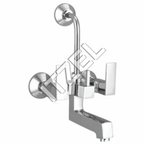wall mixer telephonic with bend