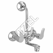 wall mixer telephonic with bend