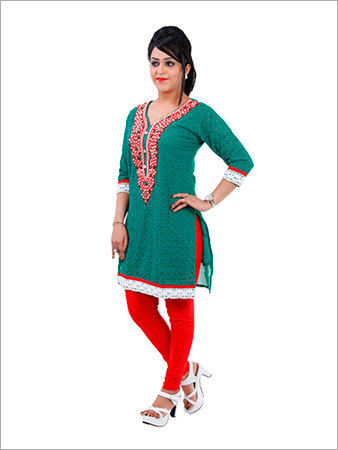 Ladies Silk Kurtis