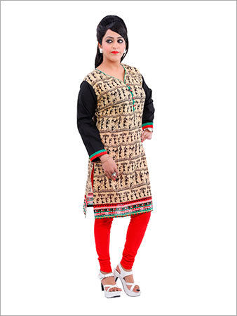 Chiffon designer kurti