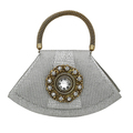 Handmade Designer Silver Purse 