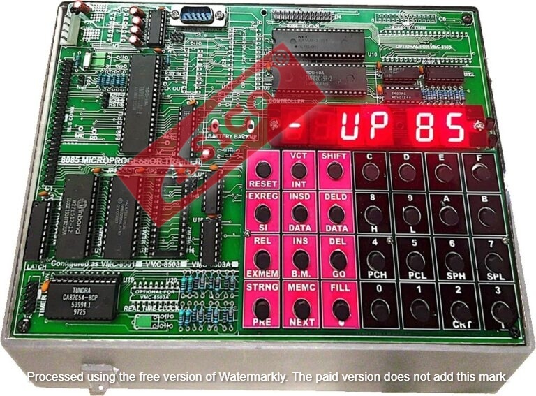 8085 Microprocessor Training Kit With Inbuilt Power Supply