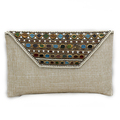 Handmade Designer Jute Clutch 