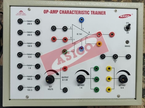 Study of Characteristics of Operational Amplifier