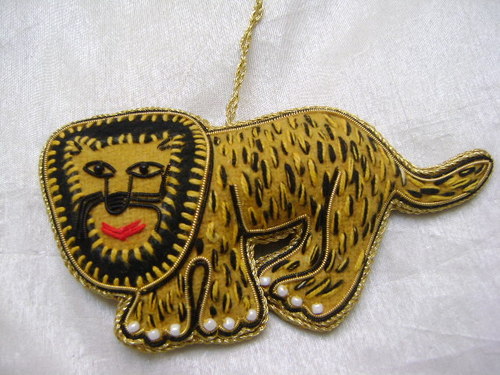 christmas ornaments (lion)