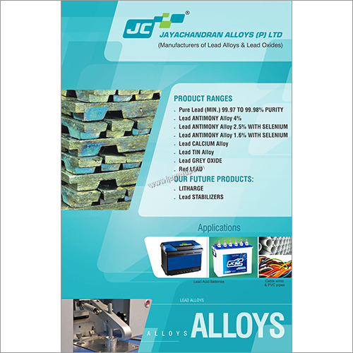 JC Pure Lead Alloys