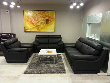 leather sofa