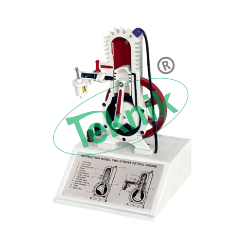 Sectional Working Model Of 2 Stroke Petrol Engine