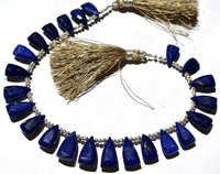 Lapis Lazuli Briolette Gemstone Beads