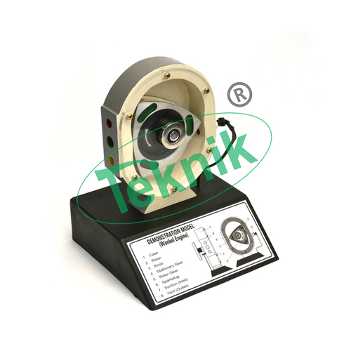 Steel Wankel Engine - Color: Black Grey