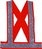 Reflective Cross Belt